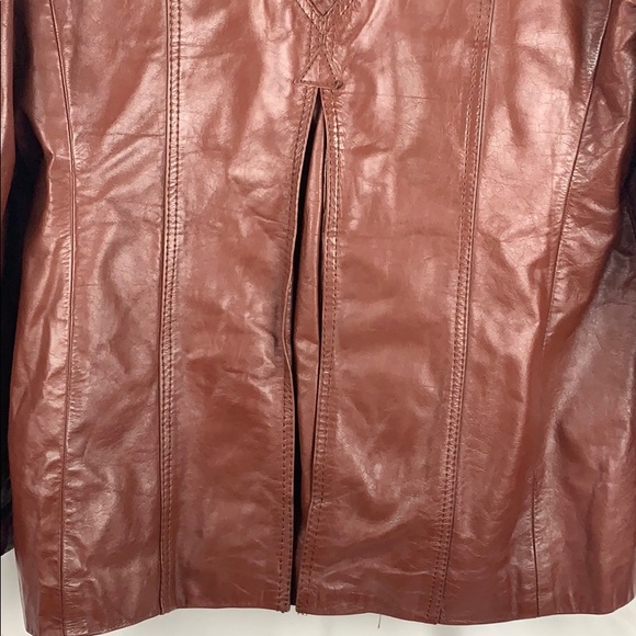 Fantastic International Leather Men’s Jacket SZ 42 - Picture 6 of 8